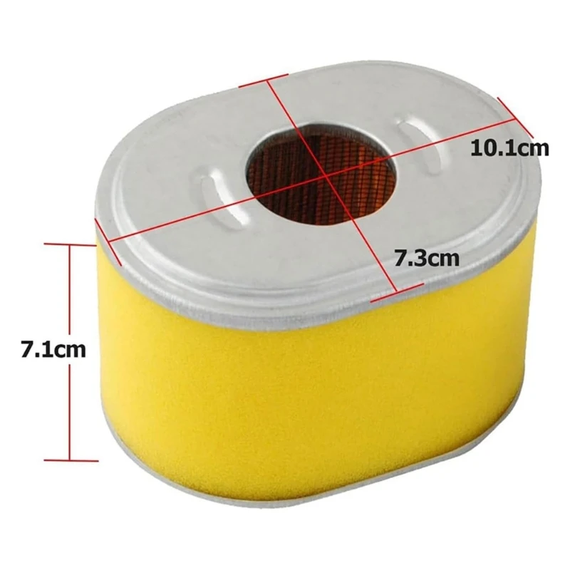 5 шт. Эффективный двигатель воздушного фильтра заменяет предварительный фильтр