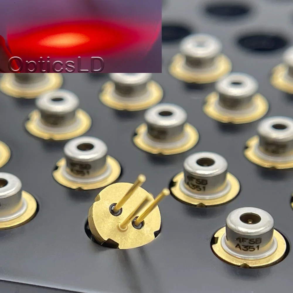 

OpticsLD TO18-5,6 мм красный лазерный диод 635 нм 638 нм 20 мВт (одномодовый)