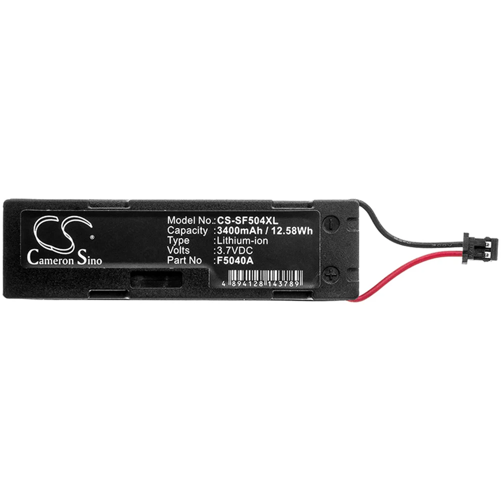 

Cameron Sino 3400mA Battery for Symbol BCS1002,F5040A,FNN7810A,PS3050,PSS3050 F5040A