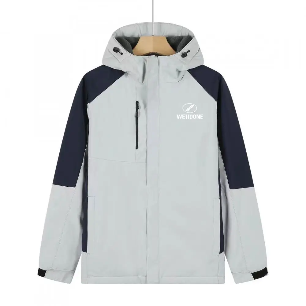 

2023 New Outdoor Camping man Windproof Zipper Jacket Spring And Autumn Casual Style, Office Fashion Atmospheric Men's Sportswear