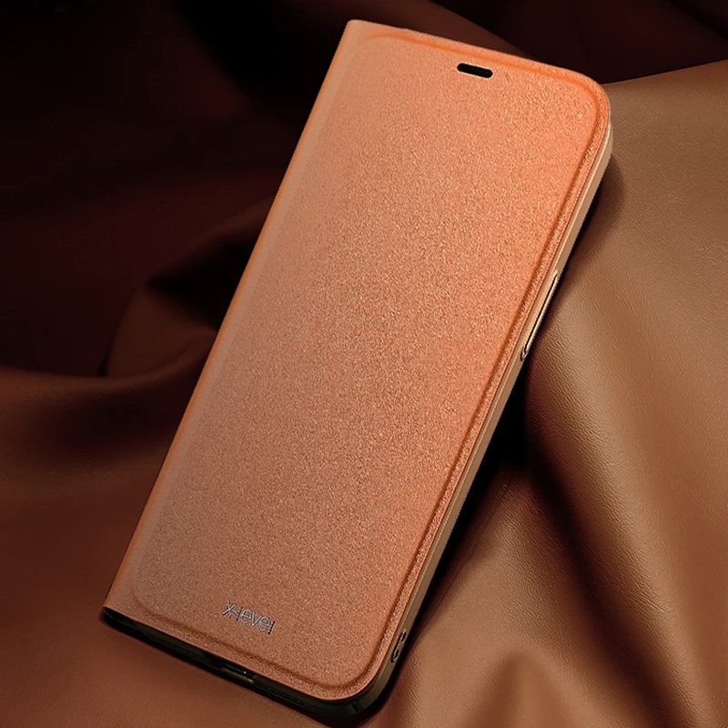 For Iphone 13 Pro Max Case 6.7 X-level Pu Leather Wallet Phone Case With Stand Function For Iphone13 Pro 6.1 For Iphone13 Mini