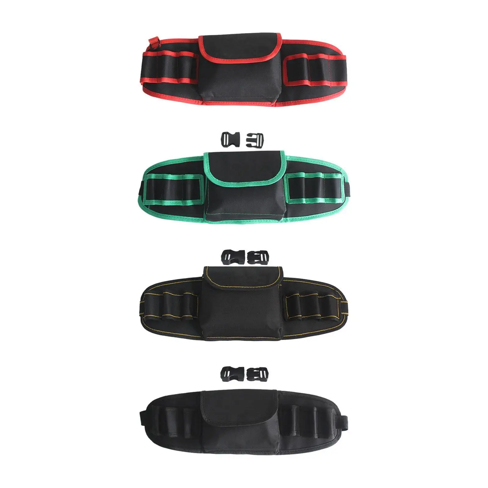 Ремень для инструментов сумка с несколькими карманами регулируемая из ткани