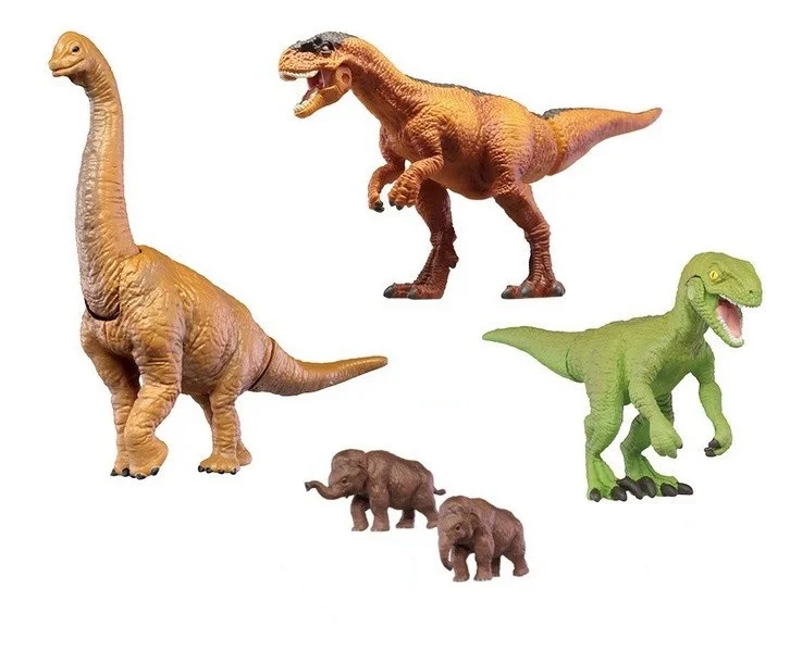 

Japanese Bandai Genuine Gacha Scale Model Dinosaurs and Mammoths Dinosaur Wyvern Allosaurus Model Ornament Action Figure Toys