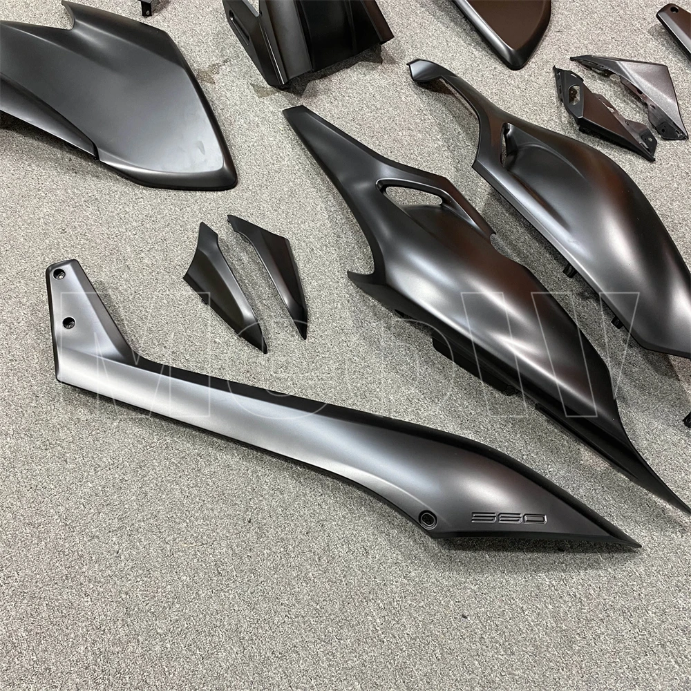 Инъекционный кузов матовый черный новый комплект обтекателей для мотоцикла из