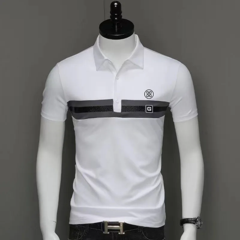 Golf Shirts FOR Men Golf Wear Men Golf Clothing Summer Men's Golf T-shirt Comfortable Soft Breathable Men's Tops Short Sleeves