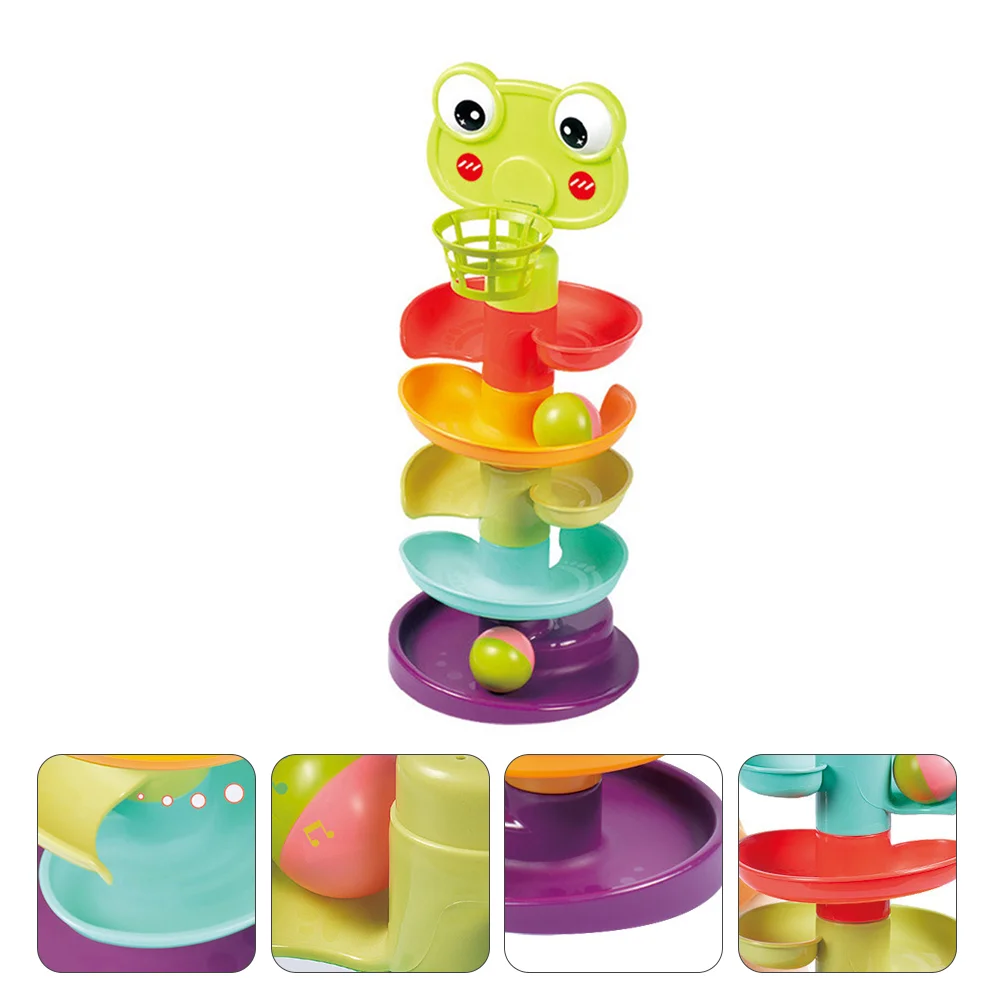 

1 Set Kids Stacking Funny Assemble Track Cartoon Animal Track Track Stack Roll for Home Kids