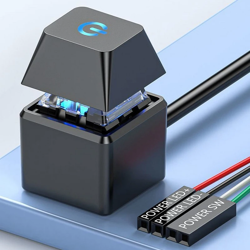 Кнопочный переключатель настольного компьютера материнская плата ПК внешний