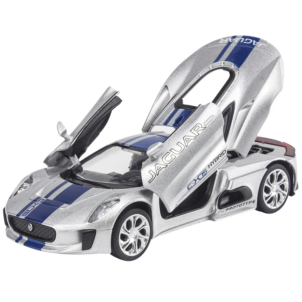 

1:32 JAGUAR C-X75 Super car Alloy Car Model Racing Miniature Diecast Metal Vehicle Boys Gifts Collection For Children Toy