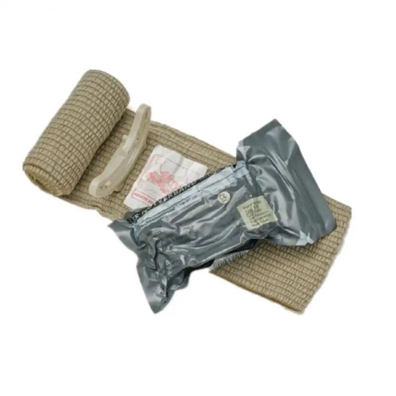 

Inch Wound Hemostatic Bandag Rescue Battle Dressing Survival First-aid Training Bandage Wrap Care Combat Emergency Bandage