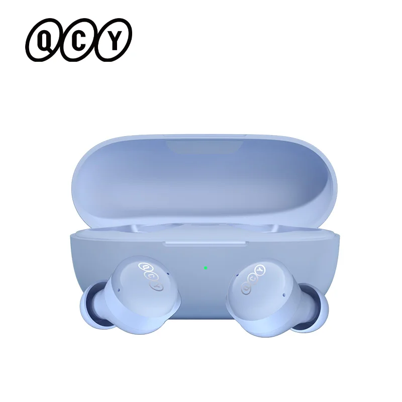 

NEW NEW QCY Bluetooth Earbuds 5.1 Wireless TWS Earphone Touch Control Earbuds Low Latency Mode ENC Earbud Long Standby 26H T17