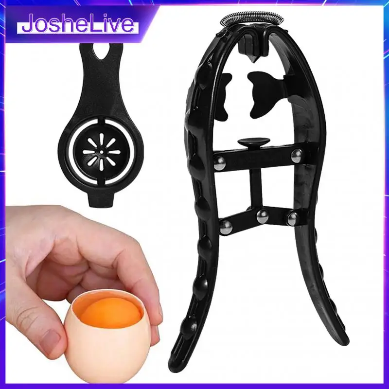 

Fast Egg White Yolk Separator Multifunction Egg Topper Cutter Shell Opener Convenient Stainless Steel Egg Opener Kitchen Gadgets