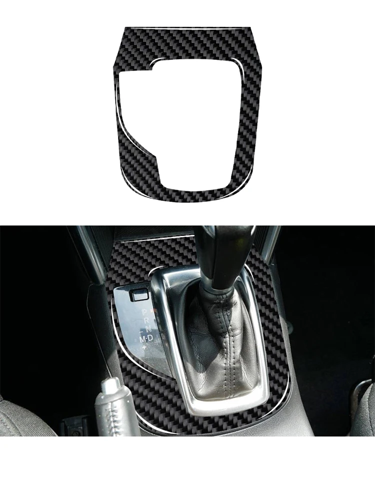 

Аксессуары для Mazda CX-5 2013 2014 2015, стиль из углеродного волокна, внутренняя рамка коробки передач, накладка, наклейка, украшение