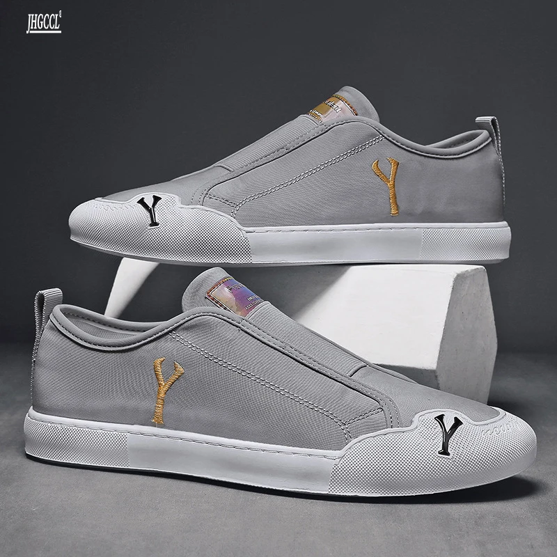 Туфли мужские тонкие Повседневная дышащая простая летняя обувь для скейтборда