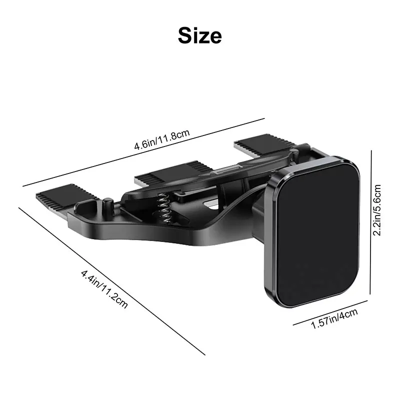 Магнитный автомобильный CD-слот на 360° держатель для воздуховыпускного отверстия
