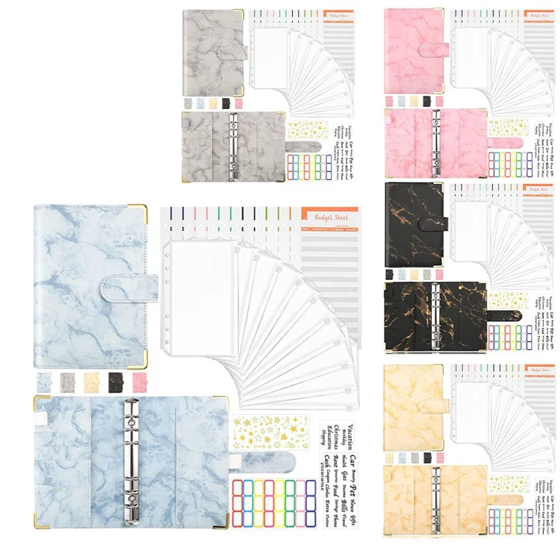 

Budget Binder,A6 Money Organizer For Cash, Budget Binder With Cash Envelopes, Budget Envelopes Organizer For Money