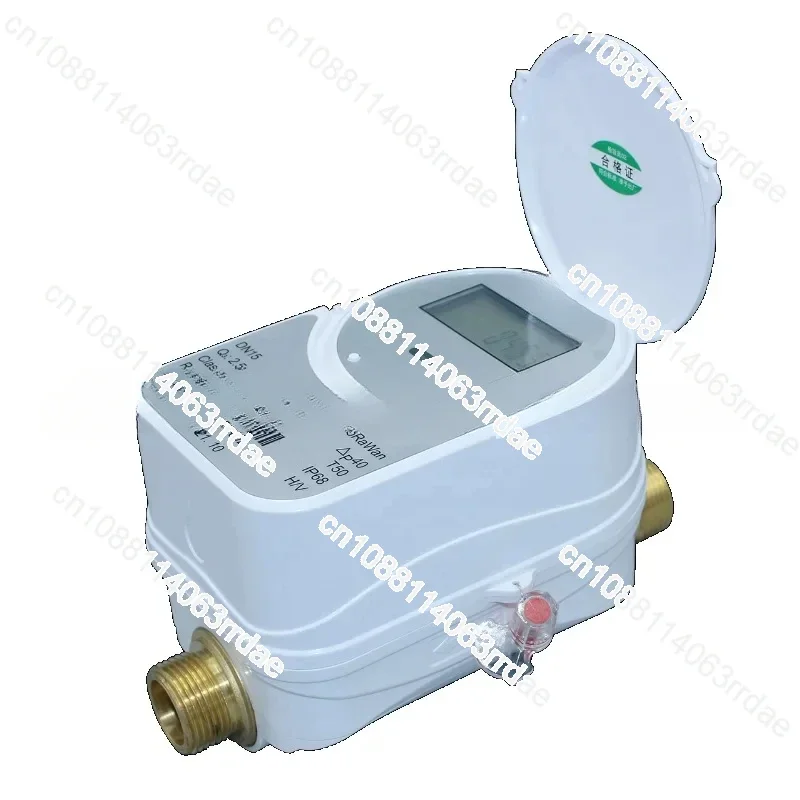 Умный ультразвуковой расходомер воды с управлением через приложение Tuya Zigbee Wi-Fi