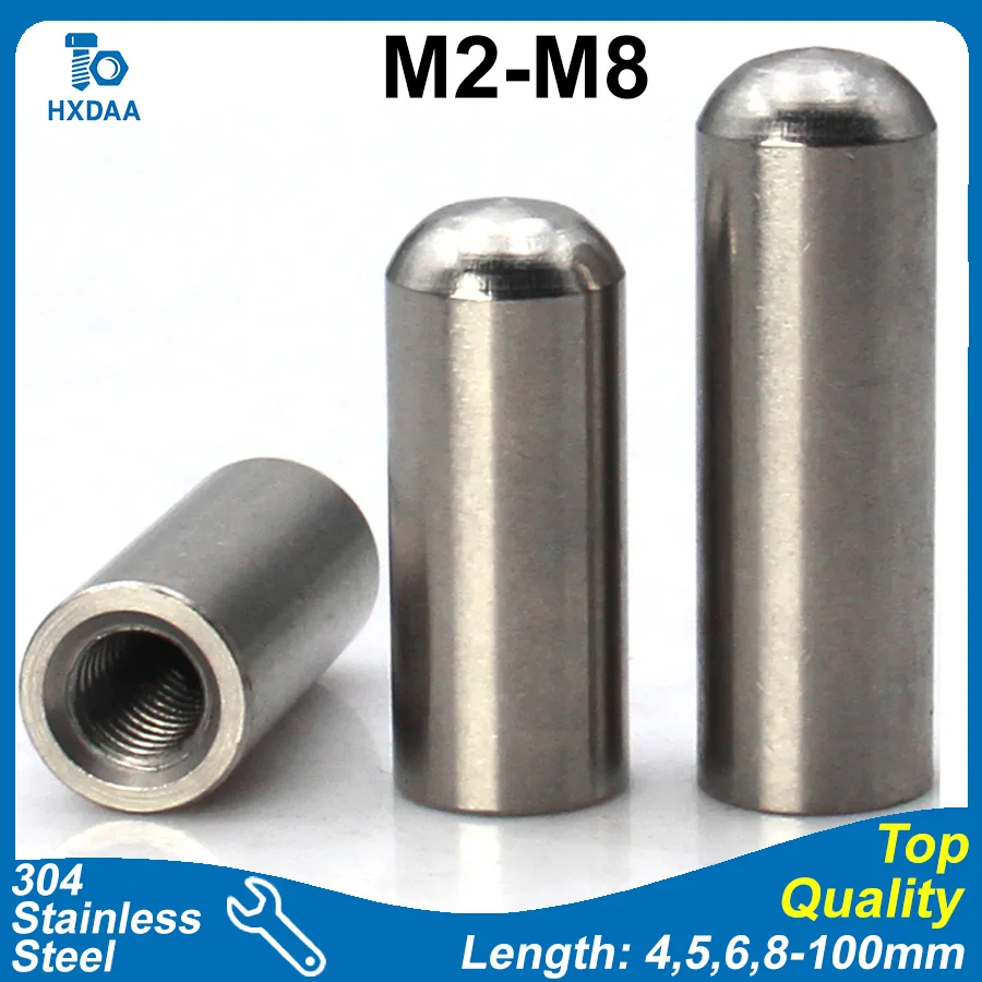 

Штифты-фиксаторы Ball-Lok из нержавеющей стали 304 OD3–OD16 M2 M2.5 M3 M4 M5 M6 M8