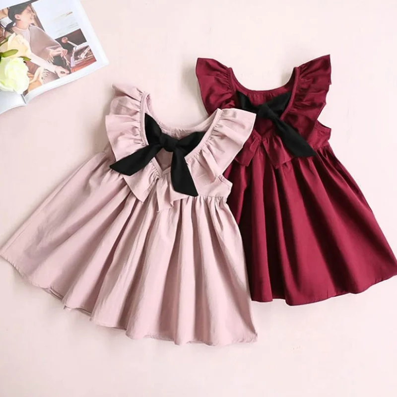 

Girl Princess Dress New Summer Kid Girls Dress Sweet Children Party Butterfly Costume Children Clothing Birthday Dress for Wome
