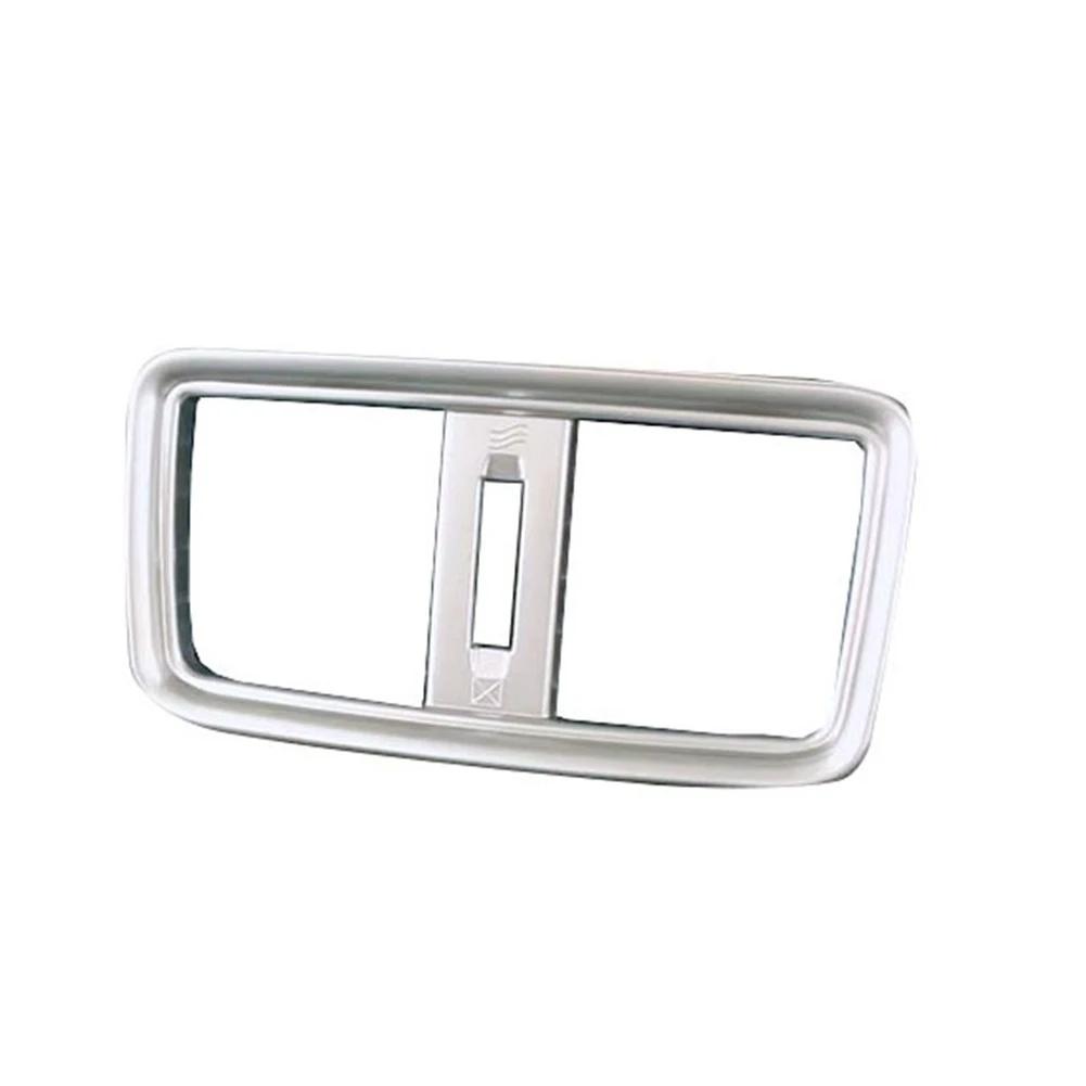 

Car Silver Rear Air Conditioning Vent Outlet Protective Trim Cover for -V 2022