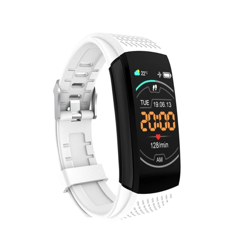 

Браслет с уведомлением о количестве шагов и измерении артериального давления