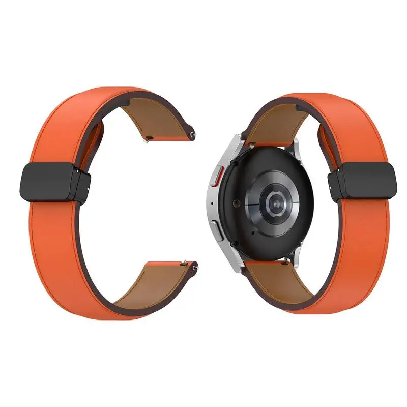 

Genuine Leather Watch Strap For Samsung For Galaxy Watch 6 Band 20mm Watch Strap For Galaxy Watch 6 Classic Watch Bracelet