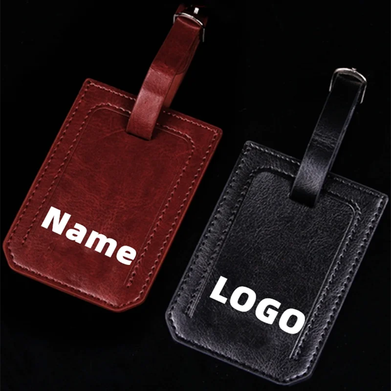 

Персонализированная бирка для багажа с индивидуальными буквами для мужчин и женщин, резная бирка с именем чемодана, этикетки из искусствен...