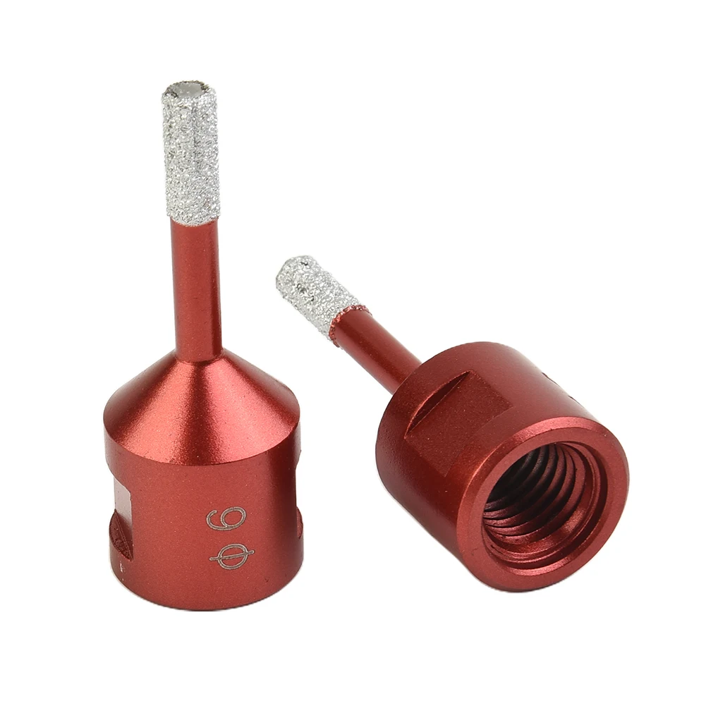 

6mm Reaming Drill Vacuum Brazing Drill Bits Dry M14 Ceramic Drill Glass Granite Porcelain High Quality Workman