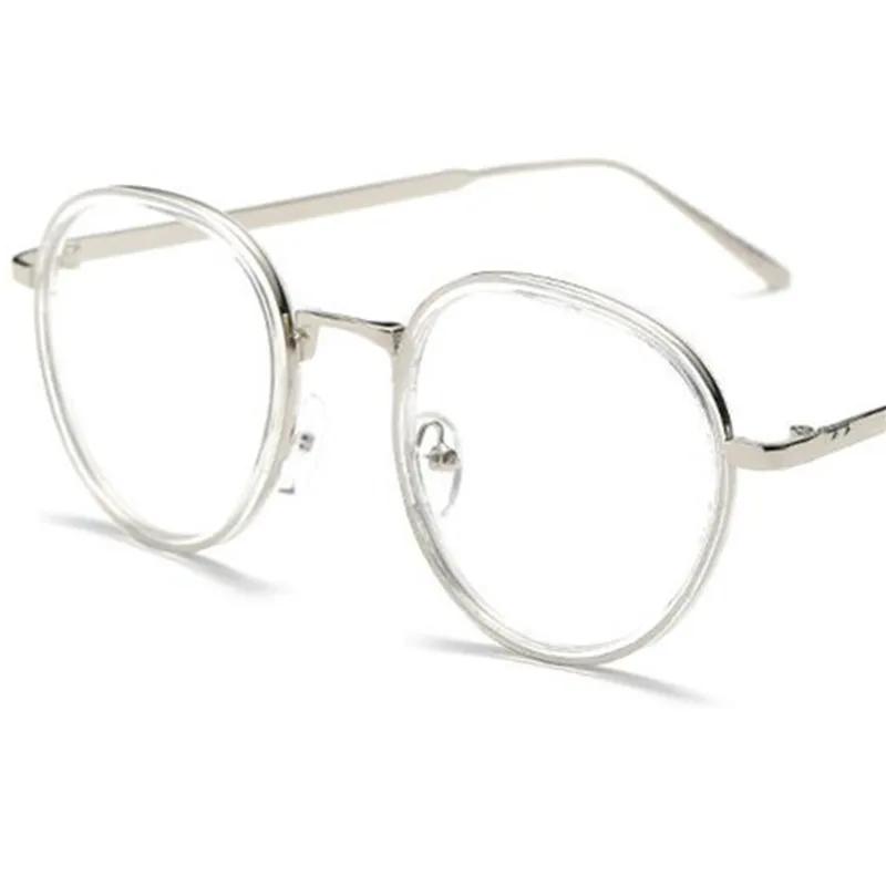 Модные традиционные очки для кампуса в оправе из сплава стиле ретро с