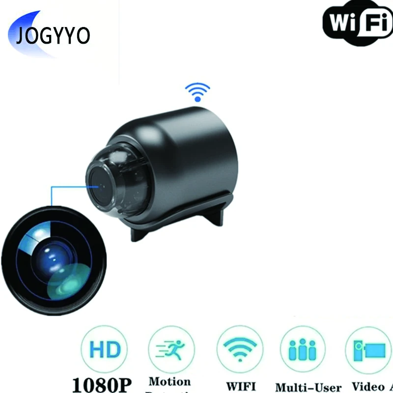 

Мини-камера беспроводная с поддержкой Wi-Fi, 1080P
