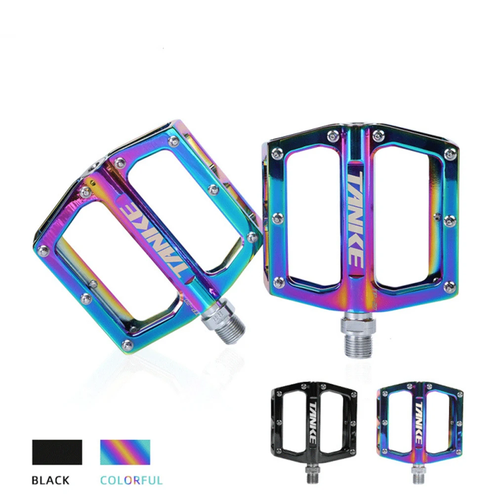 

1 Pair Bike Pedal Bearing Structure Biking Accessories Flat Platform