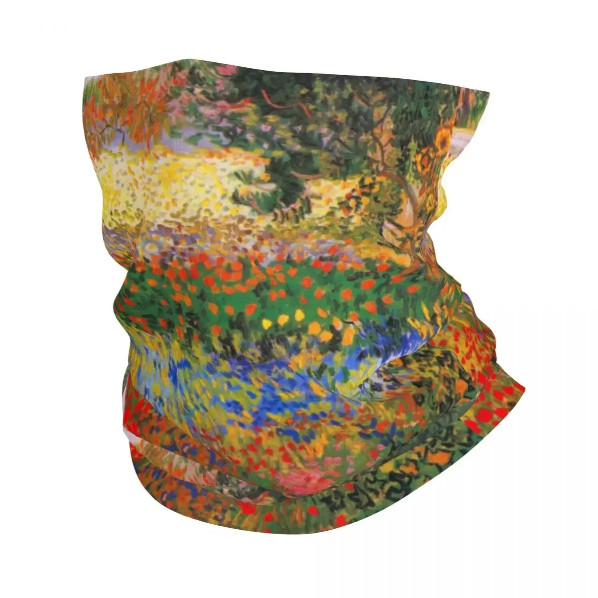

Flower Garden Painting By Vincent Van Gogh Bandana Neck Gaiter UV Protection Face Scarf Cover Women Men Headwear Tube Balaclava