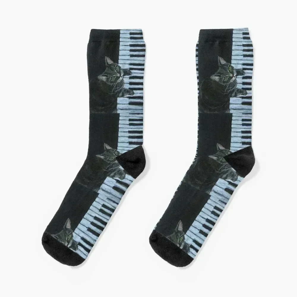 Носки Catgang Meowzart чулки до щиколотки с героями мультфильмов мужские носки женские