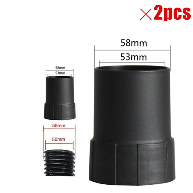 

2P Industrial Vacuum cleaner host connector 53/58mm,Connect hose adapter and host For Thread hose 50mm/58mm,vacuum cleaner parts