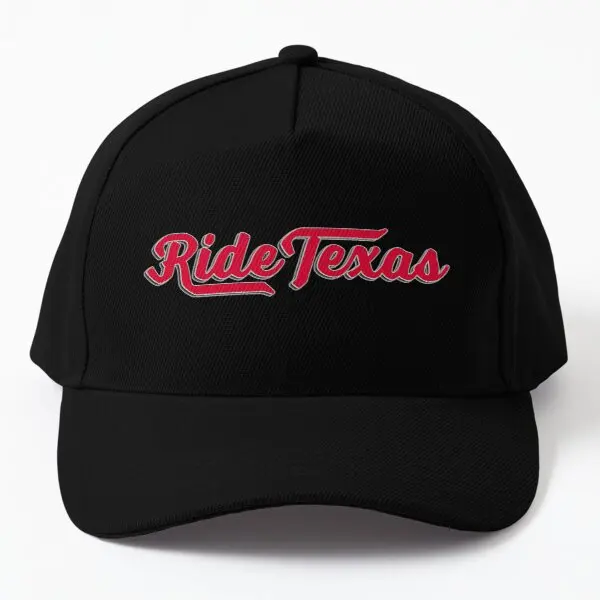 

Ride Texas Red Baseball Cap Hat Solid Color Fish Snapback Women Printed Summer Hip Hop Czapka Spring Boys Outdoor Black Sport