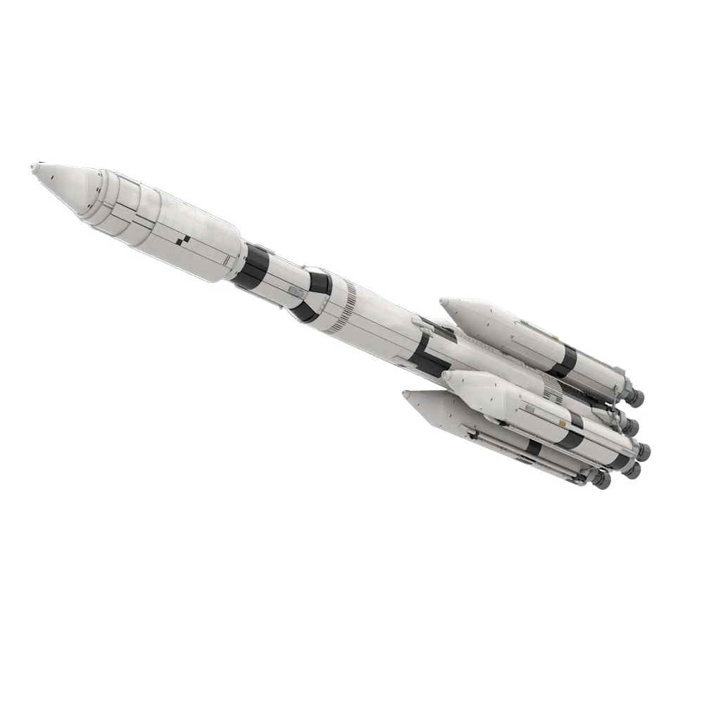 

Конструктор MOC high-tech Saturn V MLV-25L rocket, набор строительных блоков для изучения загадок космоса, детские игрушки на день рождения, подарок