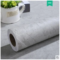 thickened gray matte marble texture waterproof wallpaper self adhesive decorative kitchen countertop oil proof 5m