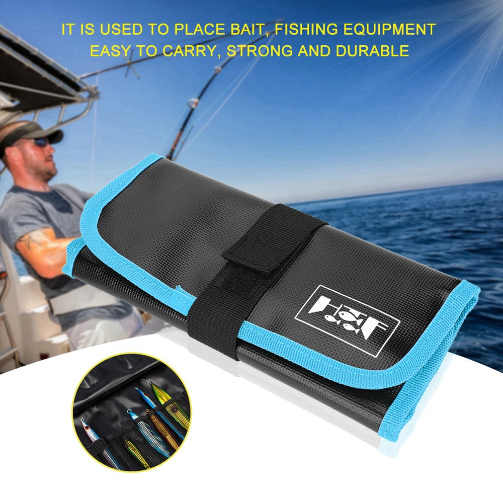 

High Quality Waterproof PVC Bags Lure Tool Accessories 22.3cm*10.3cm Bag Sea Fishing Soft lure Jig Bag Fishing Equipment