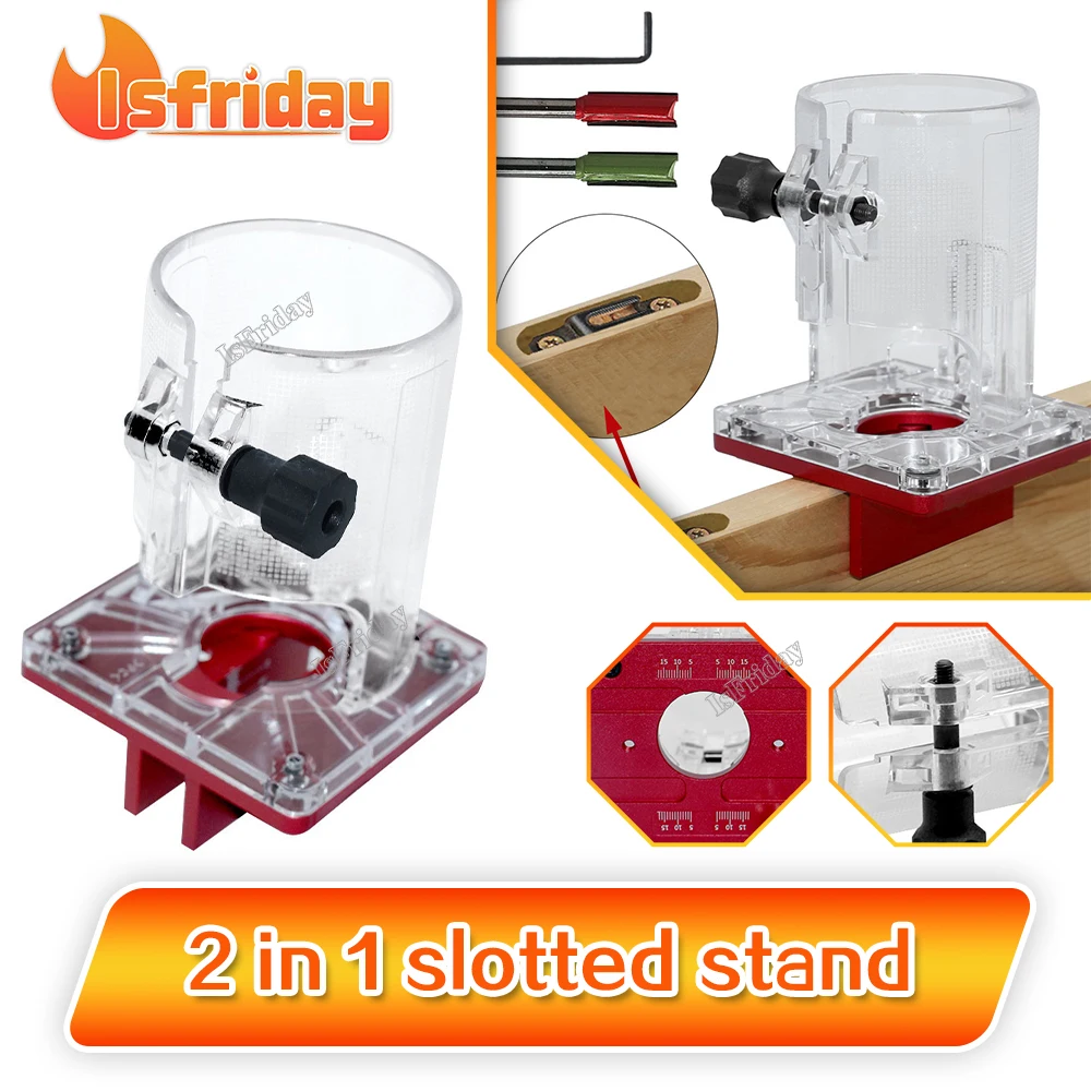 

2 в 1 портативная машина для обрезки фрезерный станок с фиксированным шлицевым кронштейном невидимые крепления триммер для кромки шкафа Вспомогательные аксессуары