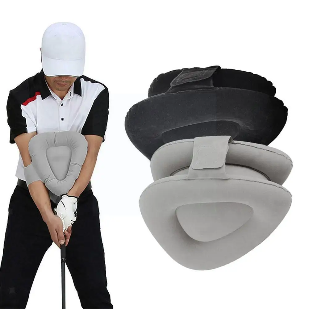 

Inflatable Practice Straight Air Tight Braces Posture Corrector Soft Support Pvc Golf Swing Arm Training Aid Adjustable X0d1
