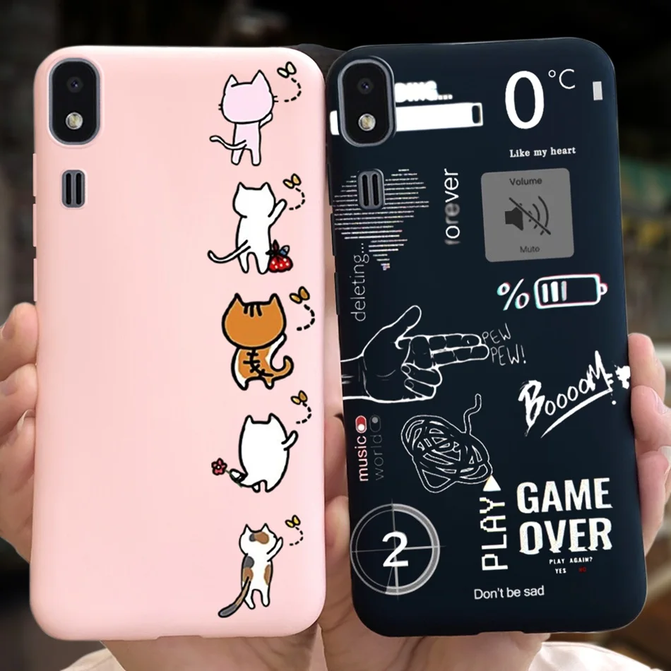 Чехол для телефона Samsung Galaxy A2 Core, милый рисунок карамельных цветов, мягкий силиконовый чехол из ТПУ для Samsung A2Core SM-A260G