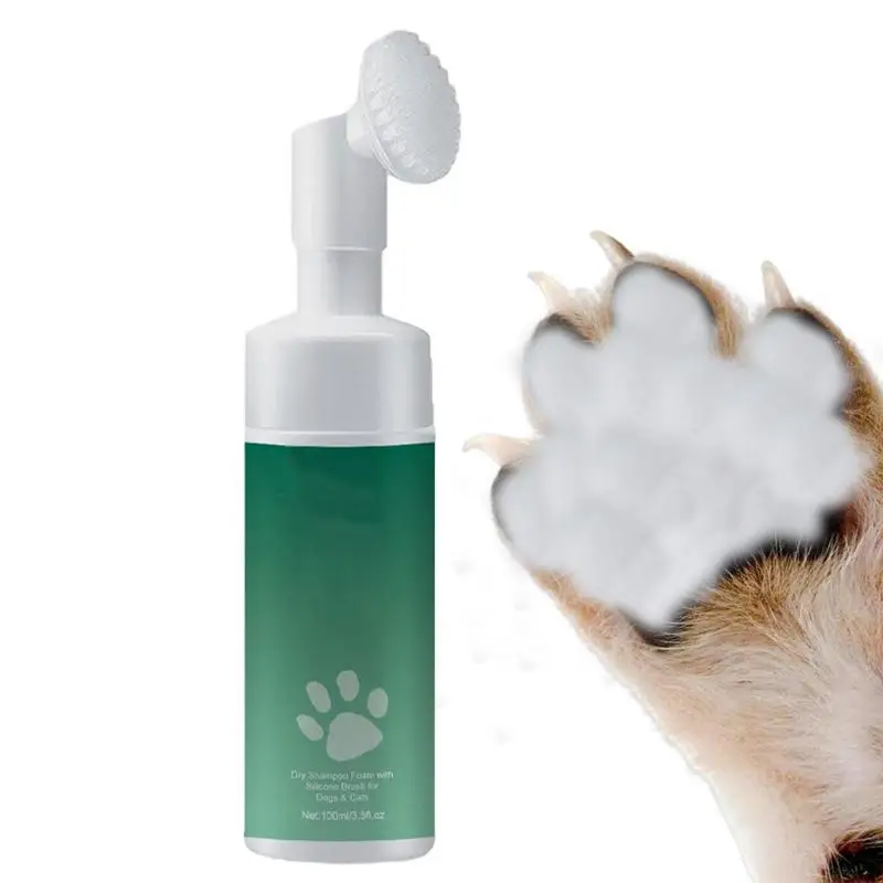 

Dog Paw Cleaner No-Rinse Dog Paw Foam Scrubber With Scrub Brush Pet Dog Supplies For Medium Large Dogs And Kittens For Cleaning