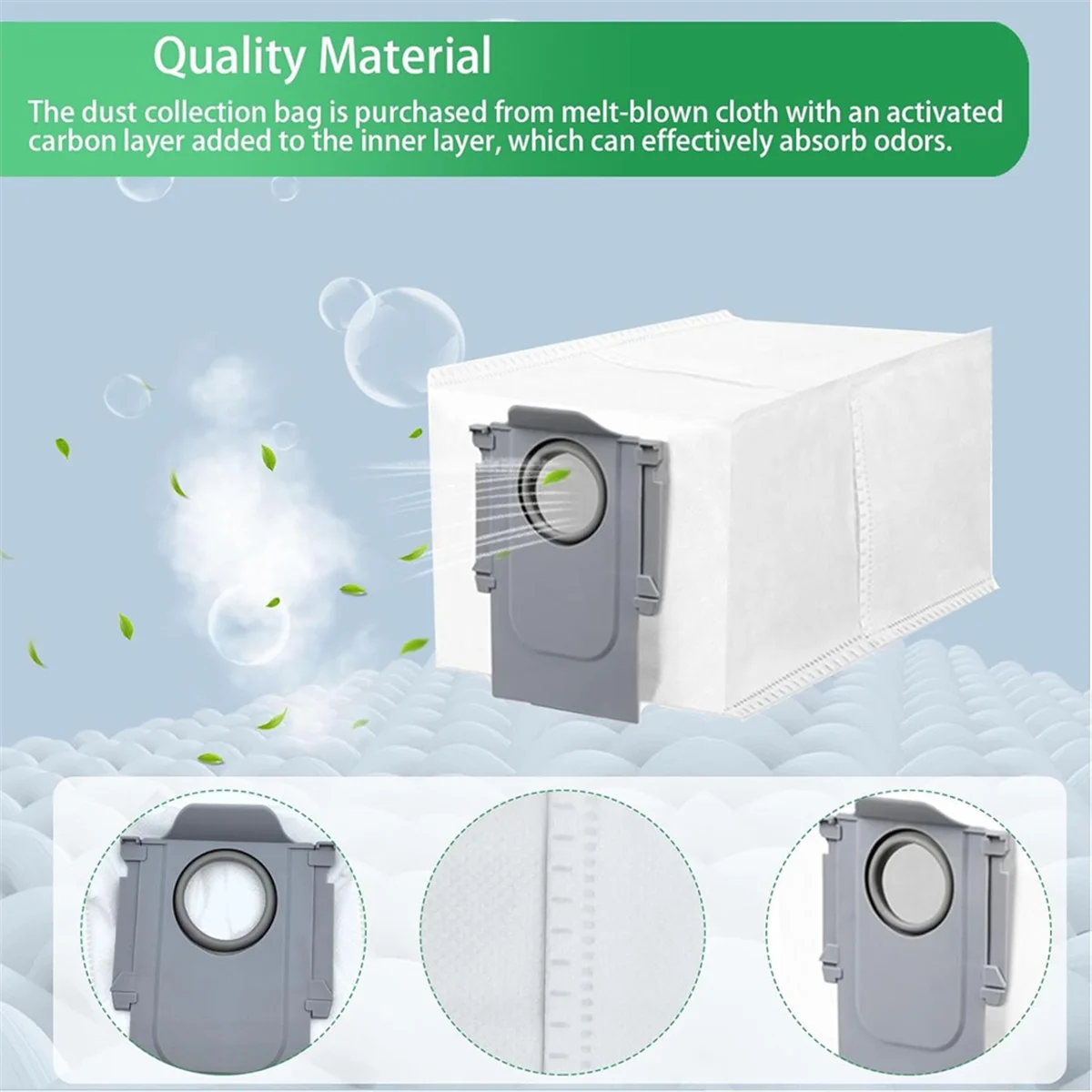 Аксессуары для робота-пылесоса S8 MaxV Ultra запасная часть Max роликовые щетки ткань