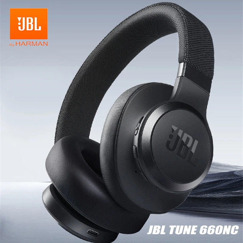 JBL TUNE 660NC Headsets Gamer Headphones Blutooth Surround Sound Stereo Wireless Earphone USB With MicroPhone PC Laptop Headset