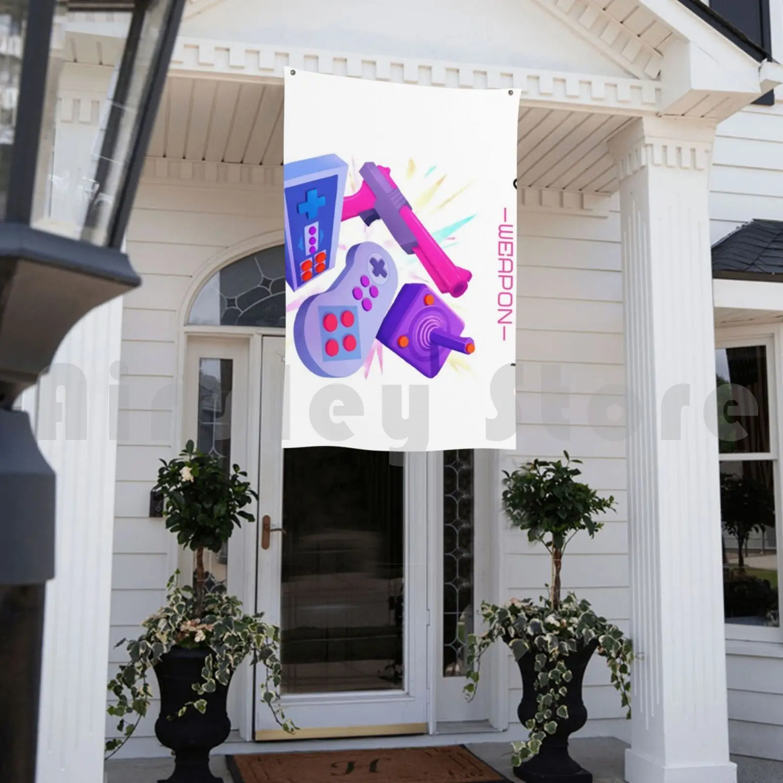 Выберите свое оружие уличный декор флаг автомобиль игровые компьютерные игры