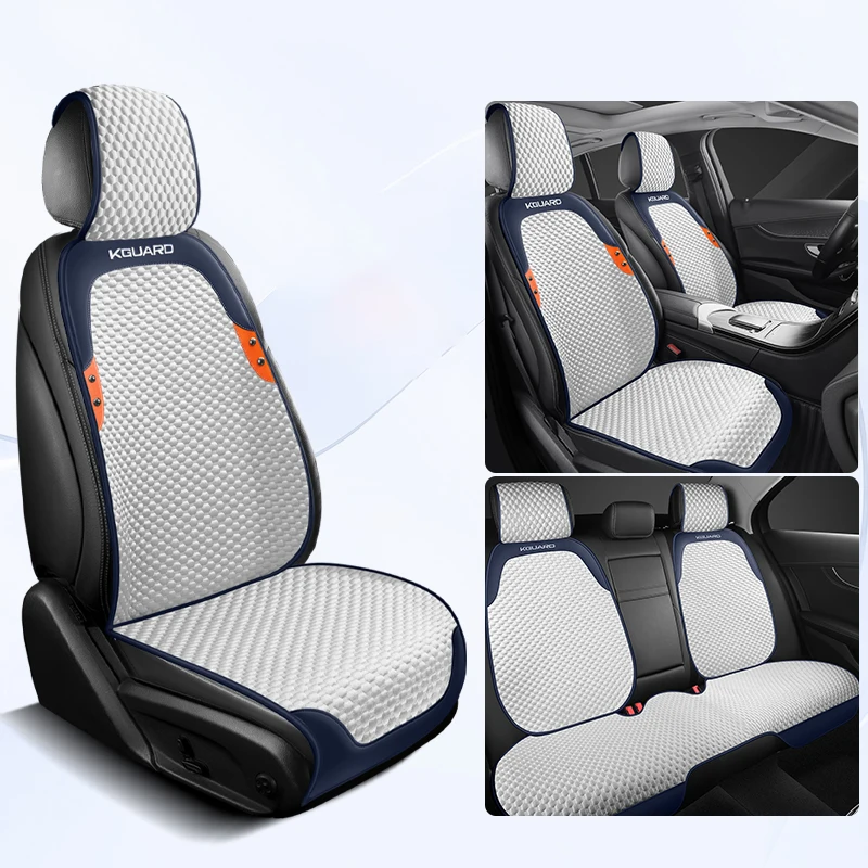 Подушка на сиденье автомобиля для Ford Mondeo MK4 Focus KA Fiesta Kuga Transit Galaxy Four Seasons Ice Silk