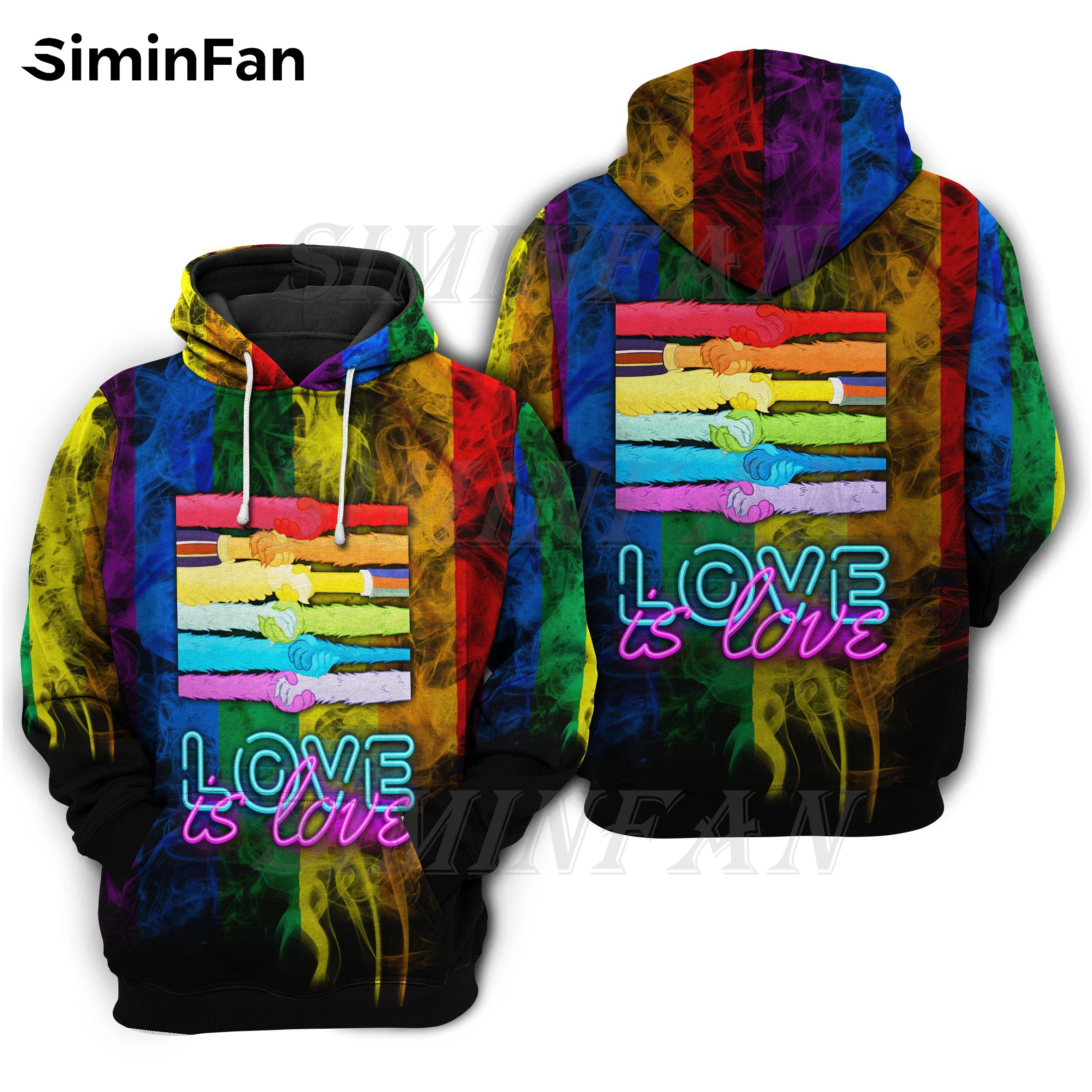 

Мужские толстовки Dragon ЛГБТ Love Life с 3D принтом, куртка на молнии, пуловер с капюшоном, повседневный Свитшот унисекс, спортивный костюм, женское...