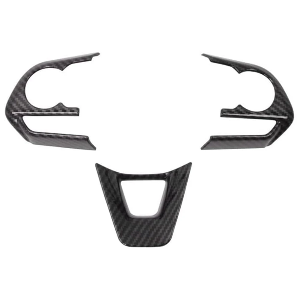 

Накладка для кнопки рулевого колеса 2019 2020 2021 2022 внутреннее покрытие из АБС-углеволокна