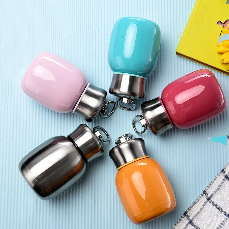 

200ML/280ML Mini Cute Coffee Vacuum Flasks Thermos 304 Stainless Steel Travel Drink Water Bottle Thermoses Cups and Mugs