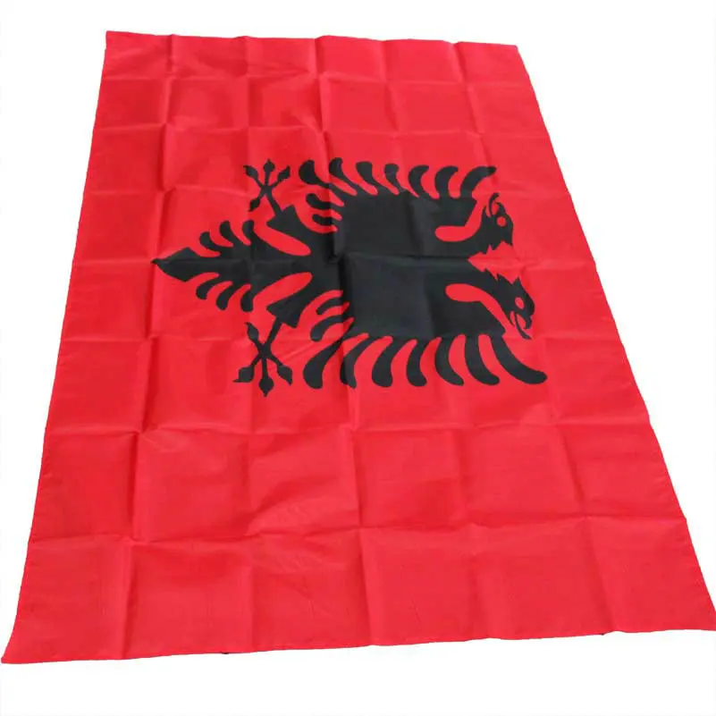 Флаг Албании 90x150 см флаг страны двуглавый Орлан наружный внутренний флагах из