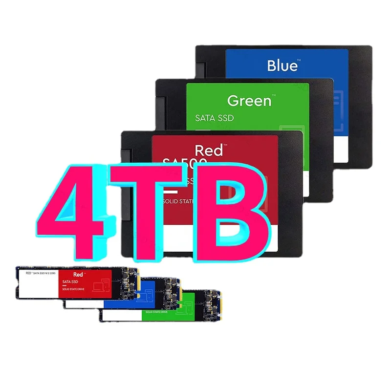 

4TB 2TB1TB SSD SATA Hard Drive Disk SATA3 2.5 Inch Ssd TLC 500MB/s Internal Solid State Drives for Laptop and Desktop
